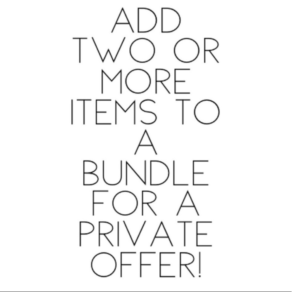 Bundle & save How to bundle details here.